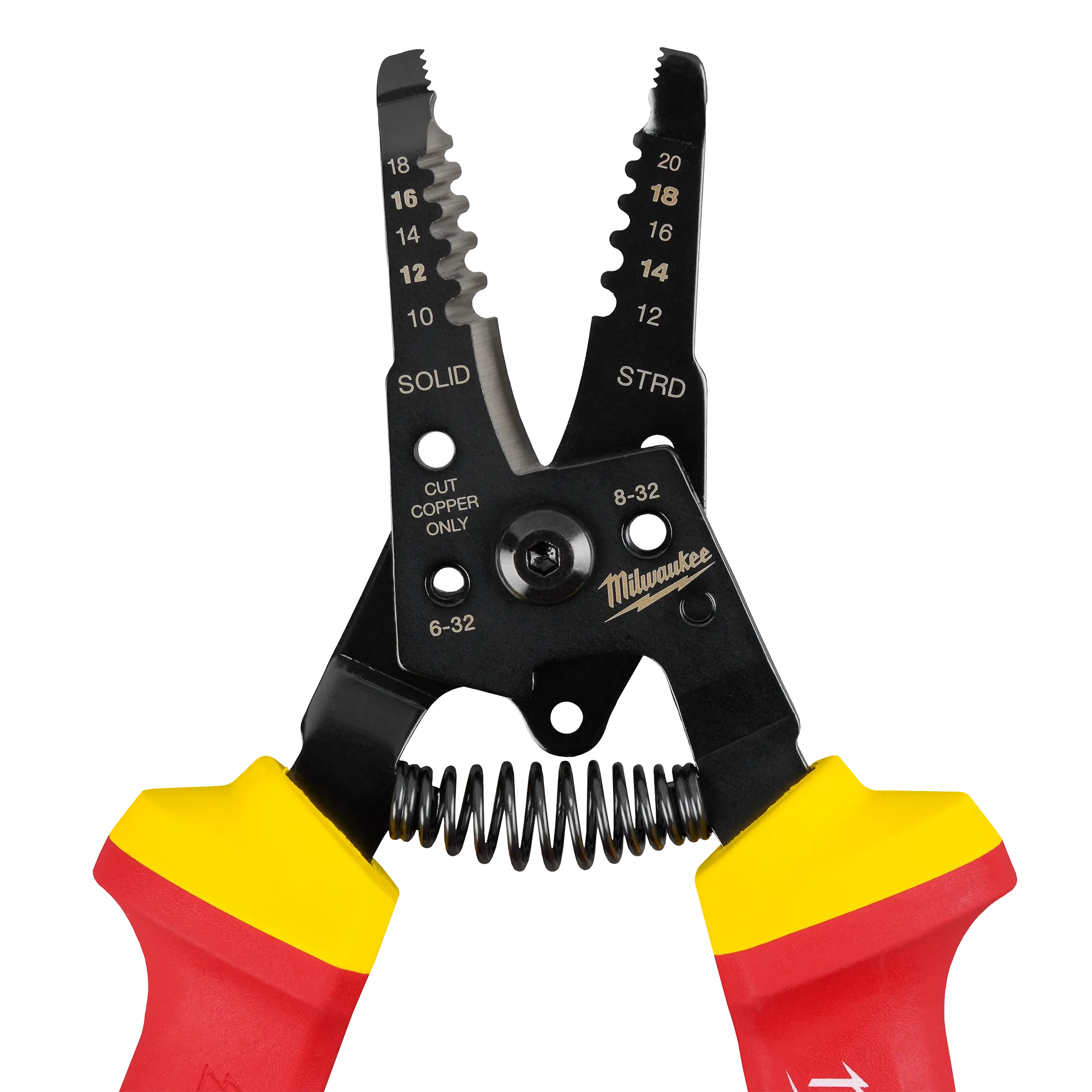 Milwaukee Pince à dénuder et coupe‑fil isolée 1000 V 10‑20 AWG 48-22-2214