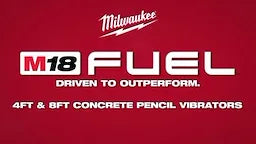 Milwaukee M18 FUEL™ Vibrateur à crayon pour béton 4 ft 2910-20