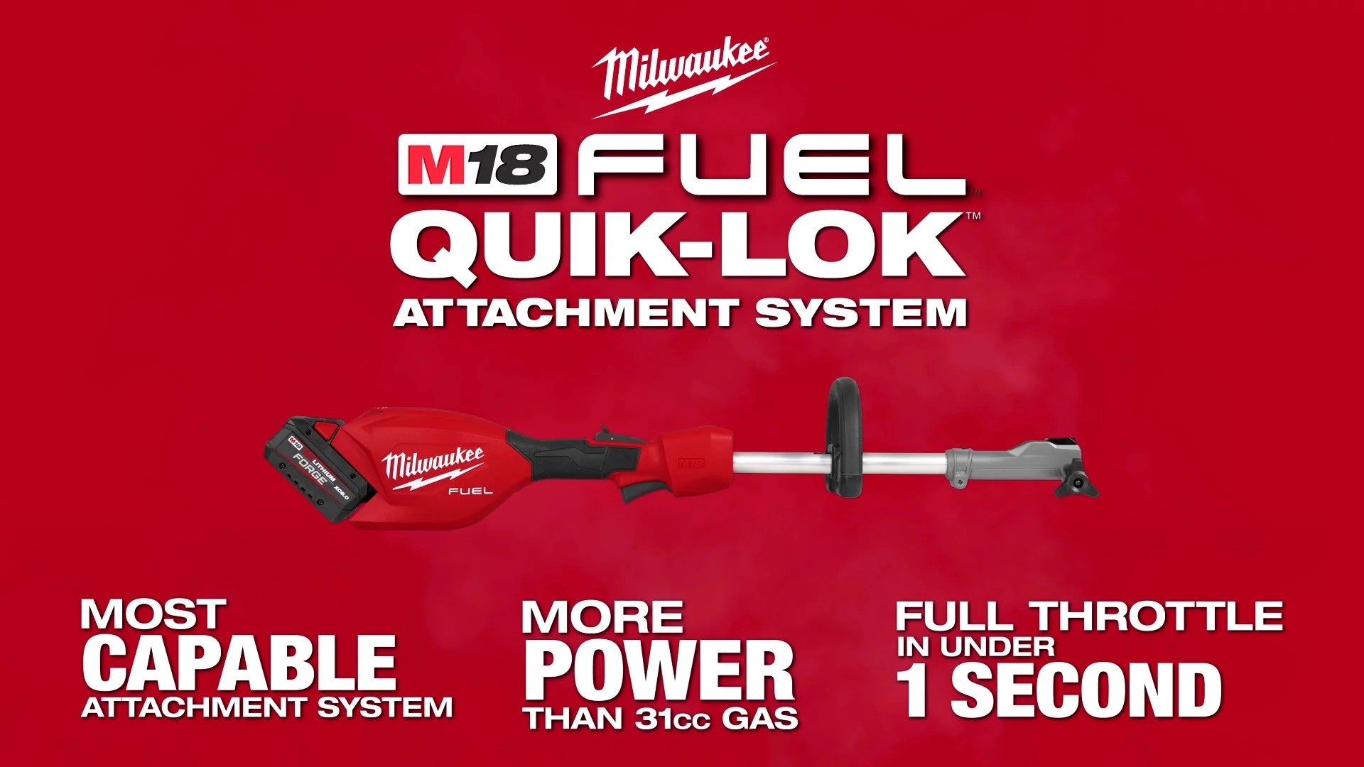 Milwaukee 3016-21PS M18 FUEL™ Pole Saw w/ QUIK-LOK™ Kit 3016-21PS