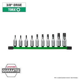 Milwaukee Ensemble de douilles à embouts TORX® 10 pièces 3/8" 48-22-9531