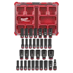 Milwaukee Set PACKOUT de 31 embouts SHOCKWAVE Impact Duty™ 1/2" Dr 49-66-6806