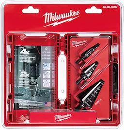 Milwaukee Ensemble de Forets à Pas Métriques - 3 pièces 48-89-9399