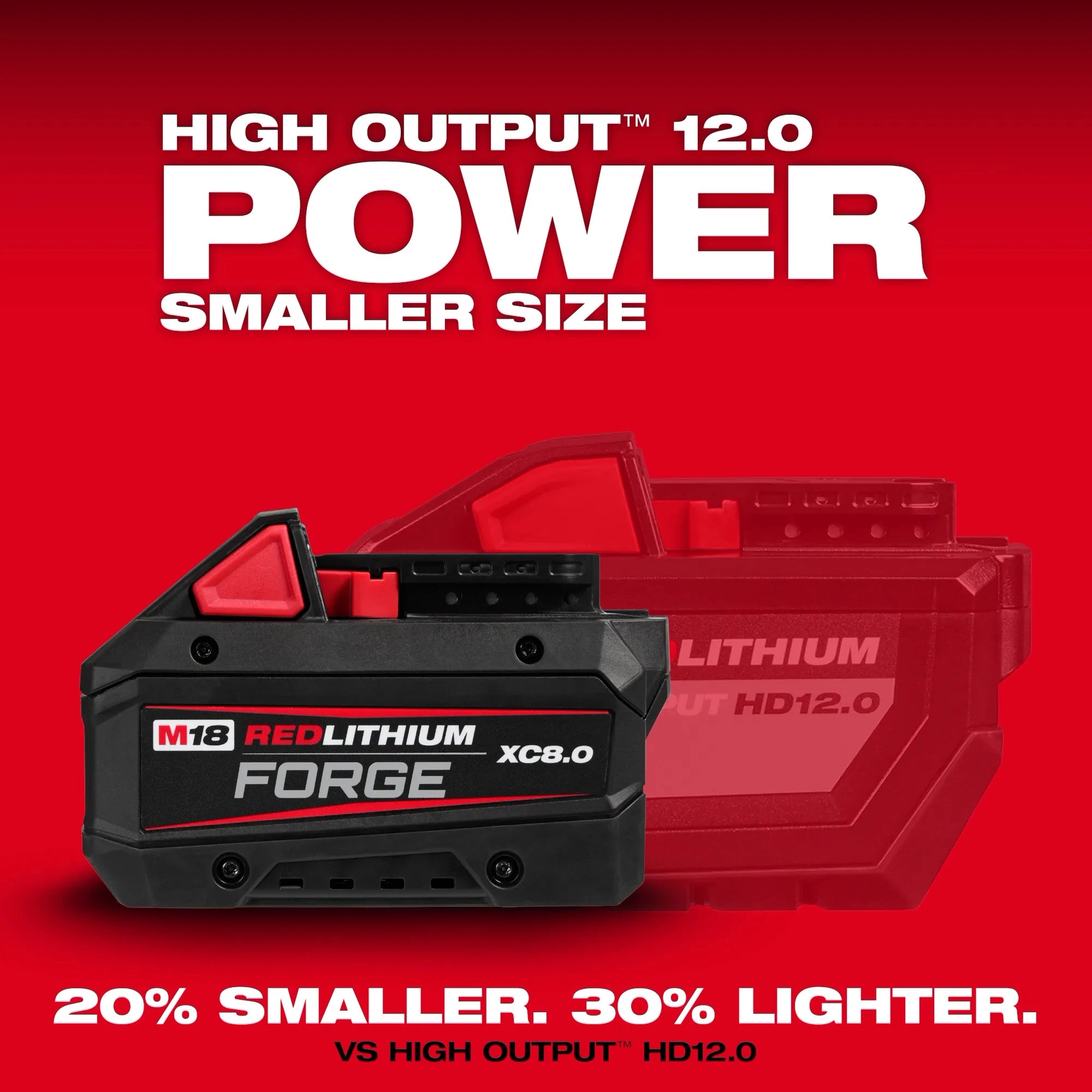 Milwaukee Kit de démarrage M18™ REDLITHIUM™ FORGE™ XC8.0 48-59-1881