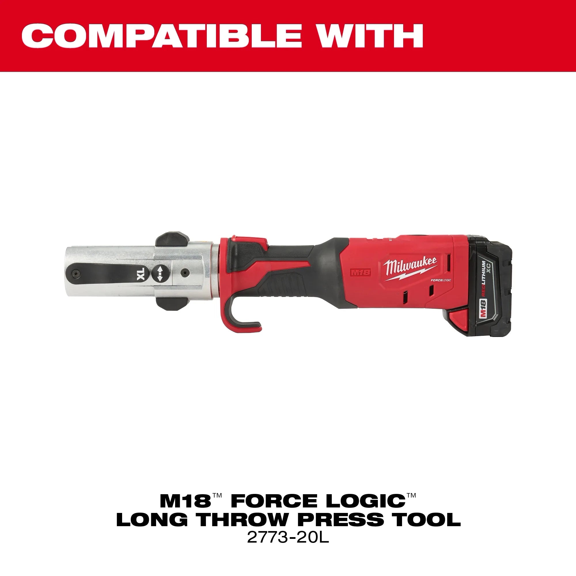 Milwaukee Anneau de pressage NIBCO® pour l'outil de pressage M18™ FORCE LOGIC™ à longue portée 49-16-2656NX