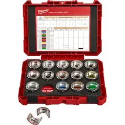 Milwaukee Kit de matrices style U cuivre #8 - 600 MCM 49-16-KITC