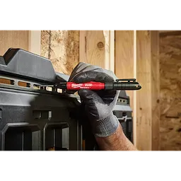 Milwaukee INKZALL™ 2IN1 Deep Reach Ultra Fine Point Black Jobsite Marker 48-22-3152