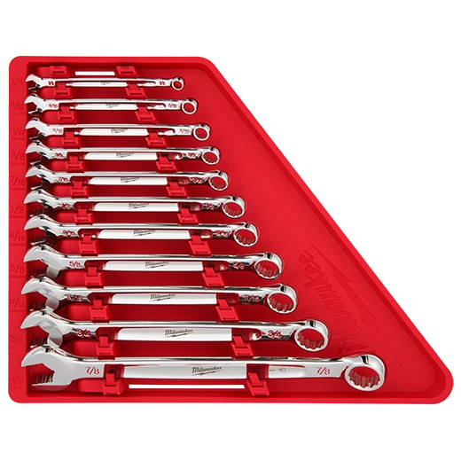 Milwaukee Ensemble de 11 pièces de clés combinées SAE 48-22-9411