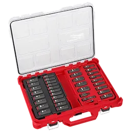 Milwaukee Set de douilles SHOCKWAVE Impact Duty™ 3/8” Dr 36 pièces PACKOUT 49-66-6805