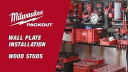 Milwaukee PACKOUT™ Compact Wall Plate 48-22-8496