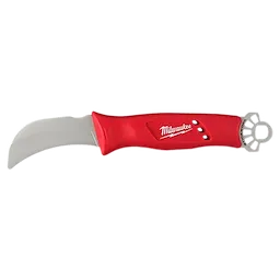 Milwaukee Couteau Hawkbill pour lineman avec anneau STICKWORK™ 3 en 1 48-22-1924