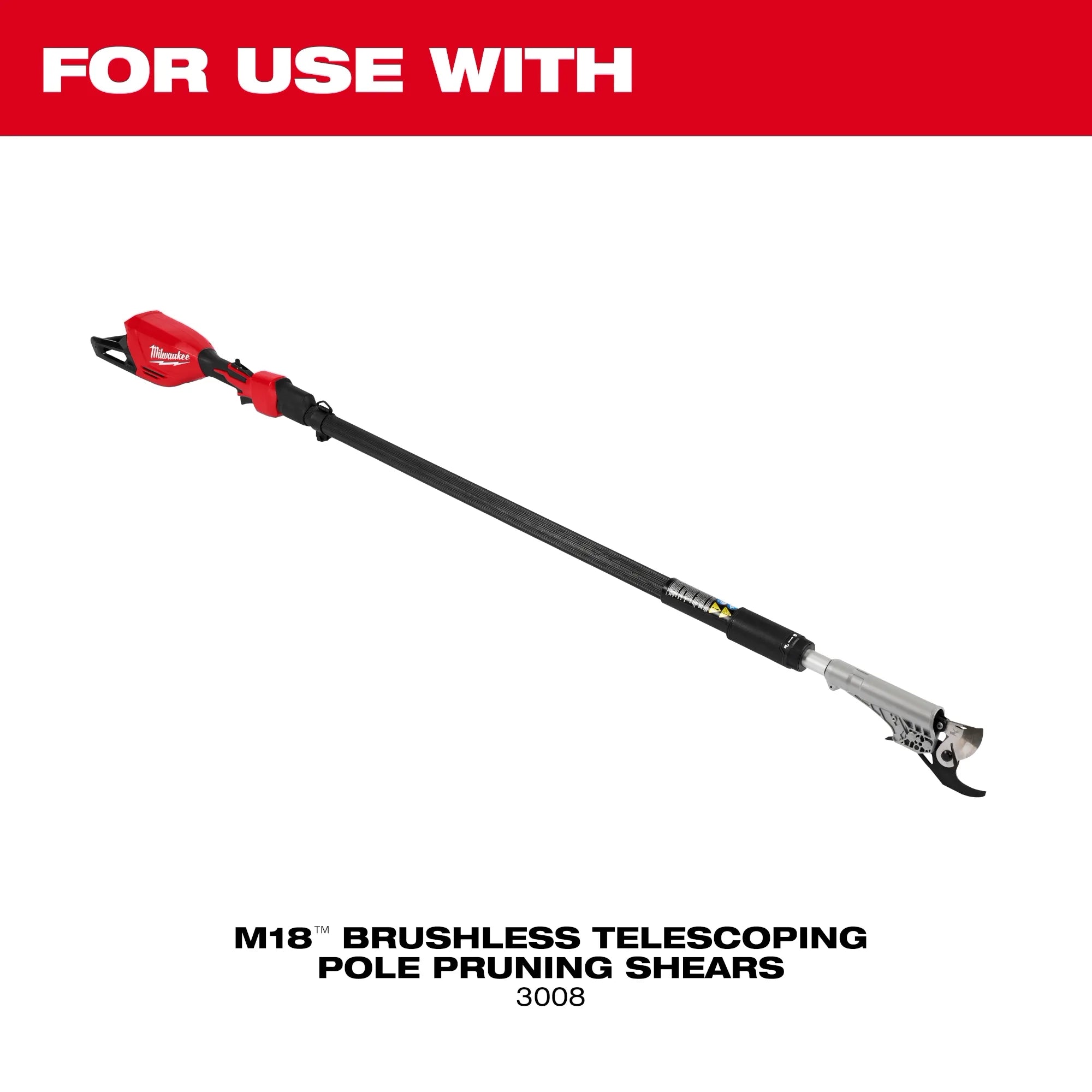 Milwaukee M18™ Brushless Telescoping Pole Pruning Shears Cutting Blade 48-44-2770