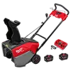 Milwaukee Kit de souffleuse à neige à un seul étage M18 FUEL™ 21" à vis sans fin propulsée, double batterie 3036-22HD