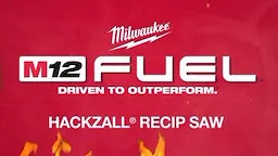 Milwaukee M12 FUEL™ HACKZALL® Scie à Réciprocité (Outil uniquement) 2520-20