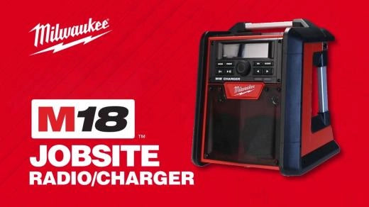 Milwaukee M18™ Radio/Chargeur de chantier 2792-20