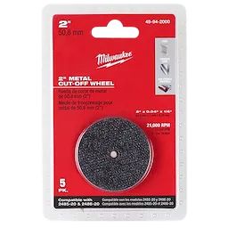 Milwaukee Roue de coupe métal 2" - lot de 5 49-94-2000