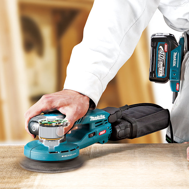 Makita 40Vmax XGT Brushless 6" Random Orbit Sander w/AWS, Tool Only BO002CGZ