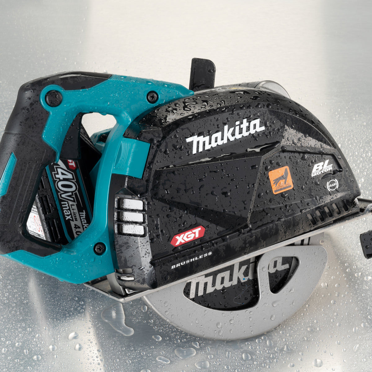 Makita Scie circulaire pour métaux sans balais 40Vmax XGT 7-1/4", machine seule CS002GZ