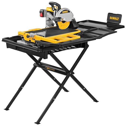 DeWalt Scie à carrelage humide haute capacité 10 po. avec support D36000S