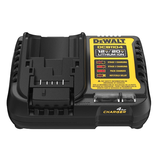 DeWalt DCB1104 Chargeur 12V MAX*/20V MAX*/FLEXVOLT® 4 A DCB1104