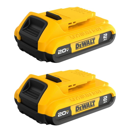 DeWalt DCB203-2 Batterie 20V MAX* 2Ah (2 pièces) DCB203-2