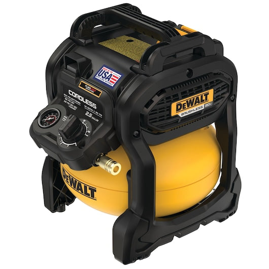 Dewalt 20V MAX* 2-1/2-Gal Brushless Cordless Air Compressor Kit DCC2520T1