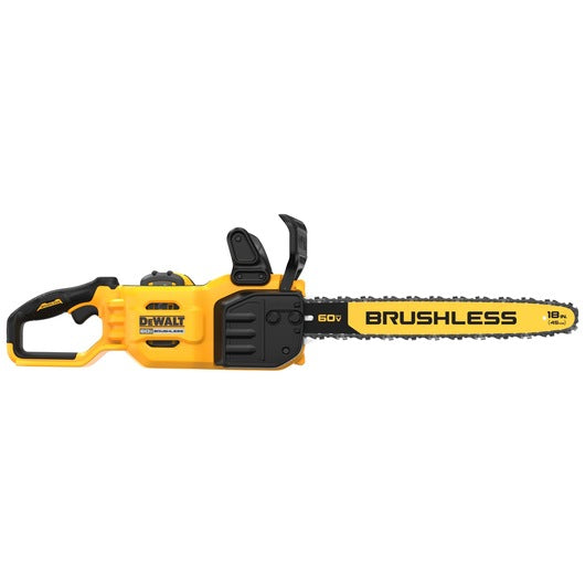 Dewalt 60V MAX* 18 in. Brushless Cordless Chainsaw Kit DCCS672X1