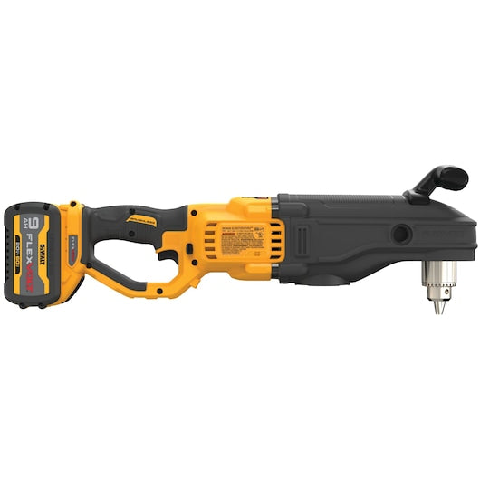 DeWalt Perceuse en ligne pour poteaux et solives 60V MAX* avec système E‑CLUTCH® (kit) DCD470X1