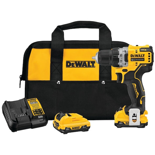 Dewalt XTREME™ 12V MAX* Brushless Cordless 3/8 in. Drill/Driver Kit DCD701F2