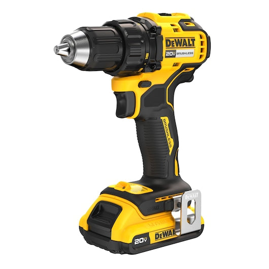 Dewalt 20V MAX* Brushless Cordless 1/2 in. Drill/Driver Kit DCD793D1