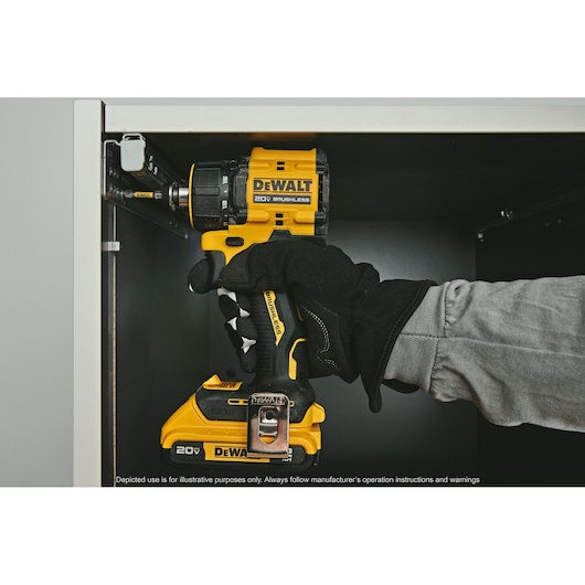 DeWalt Perceuse/visseuse multi‑tête ATOMIC™ 20V MAX* (outil seul) DCD803B