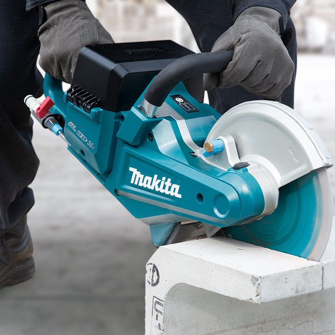 Makita 36V(18Vx2) LXT Brushless 9" Power Cutter, Tool Only DCE090ZX1