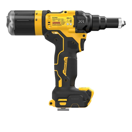 Dewalt DCF403B 20V MAX* XR® Brushless Cordless 3/16" Rivet Tool (Tool Only) DCF403B