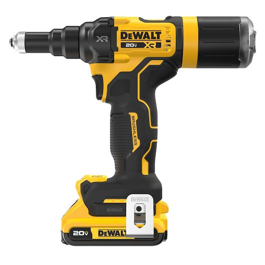 Dewalt 20V MAX* XR® Brushless Cordless 3/16" Rivet Tool Kit DCF403D1