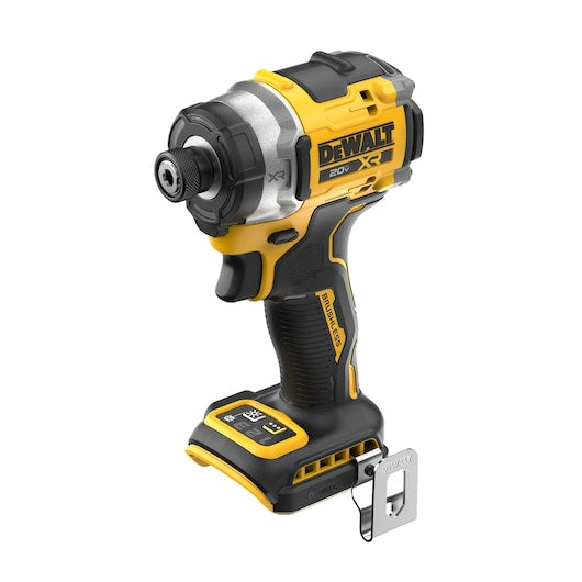 DeWalt Visseuse à chocs 1/4 po. 20V MAX* XR® sans balais, sans fil, 3 vitesses, couple élevé (outil seul) DCF860B