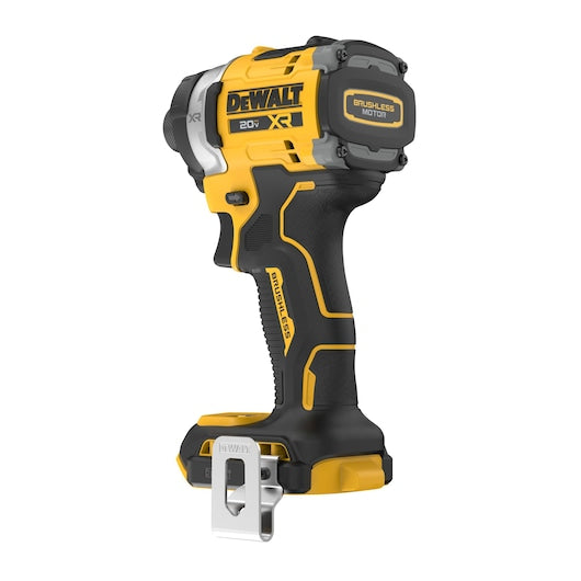 DeWalt Visseuse à chocs 1/4 po. 20V MAX* XR® sans balais, sans fil, 3 vitesses, couple élevé (outil seul) DCF860B