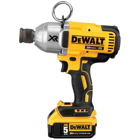 DeWalt Clé à chocs 7/16" à couple élevé 20V MAX* XR® avec kit de mandrin à dégagement rapide (5,0 Ah) DCF898P2