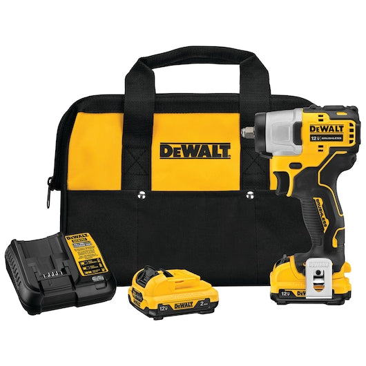 Dewalt XTREME 12V MAX* 3/8 in. Brushless Impact Wrench Kit DCF902F2