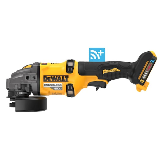 DeWalt Meuleuse à détection de poignée latérale DCG418SHDB 60V MAX* 4‑1/2 po. – 6 po. DCG418SHDB