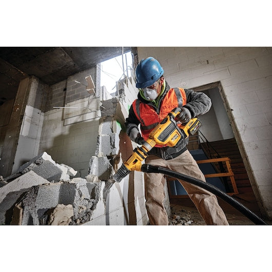 DeWalt Kit combiné marteau perforateur sans fil 60V MAX* 1-3/4 po. Brushless SDS MAX* DCH614X2