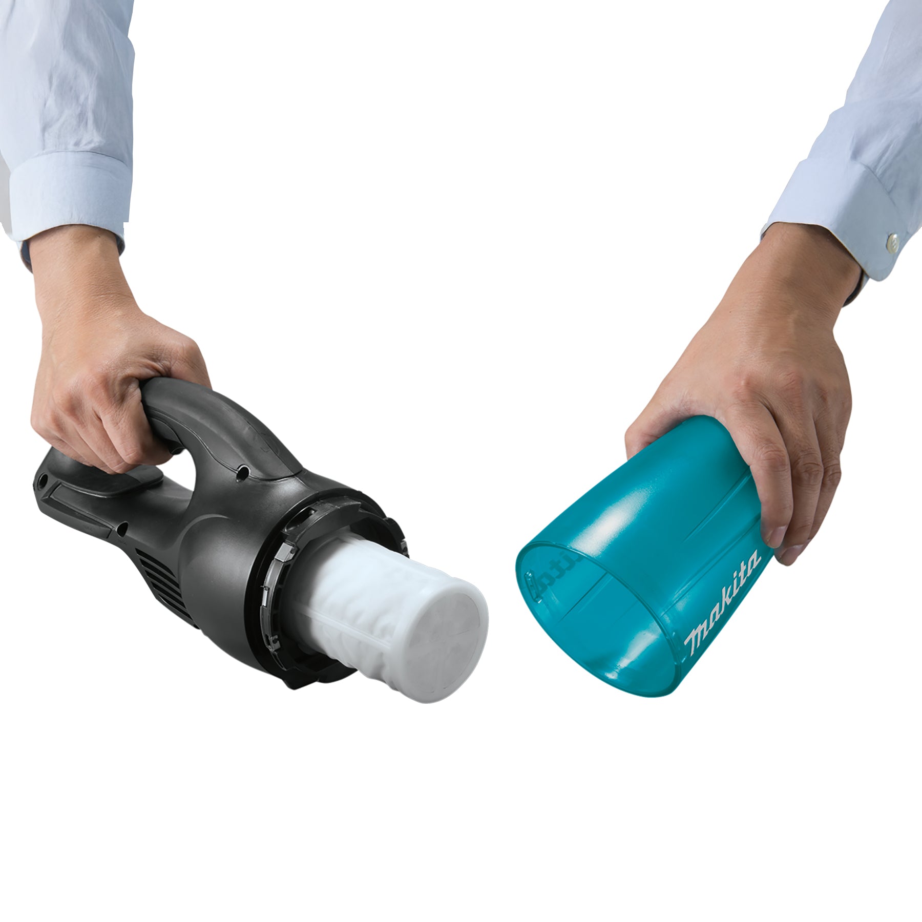 Makita 18V LXT 650 ml Stick Vacuum Cleaner, Tool Only DCL180ZB