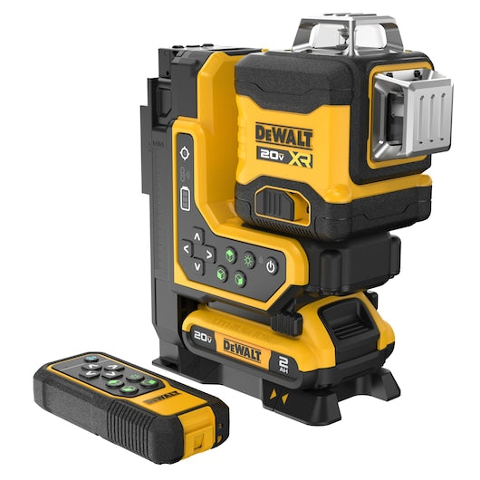 DeWalt Kit laser ligne 360° à télécommande 20V MAX* XR® DCLE34035D1