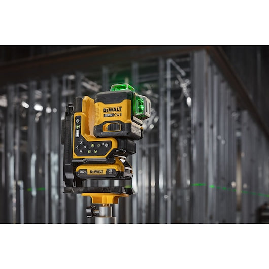 DeWalt Kit laser ligne 360° à télécommande 20V MAX* XR® DCLE34035D1