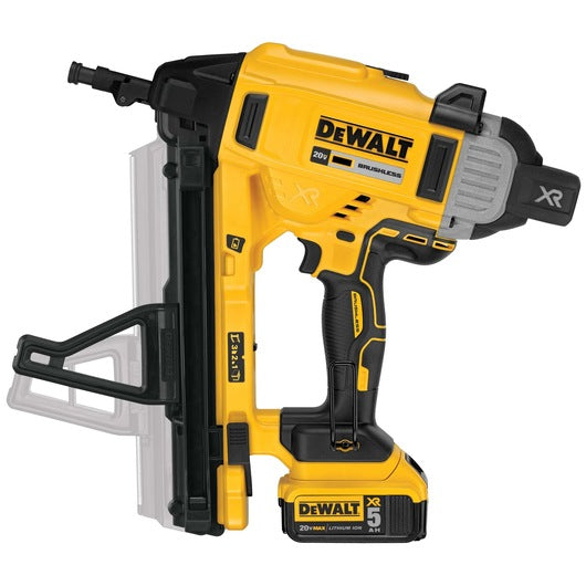 Dewalt 1" Magazine Cordless Concrete Nailer Kit DCN891P2