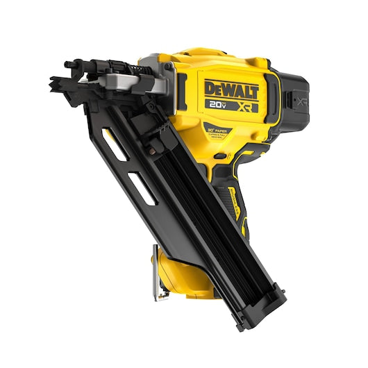 Dewalt 20V MAX* XR® Brushless Cordless 30° Paper Collated Framing Nailer (Tool Only) DCN930B