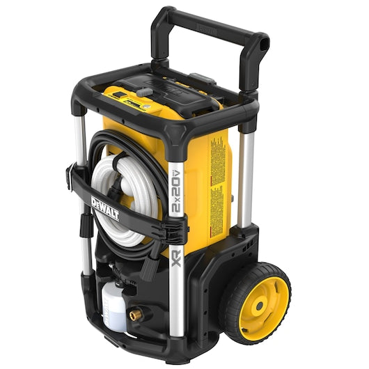 DeWalt Kit de nettoyeur haute pression sans fil sans balais 2x20V MAX* 1600 MAX PSI** 1,2 GPM DCPW1600Y2
