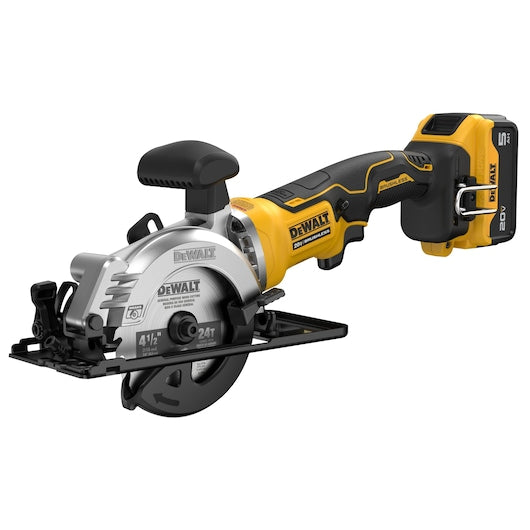 DeWalt ATOMIC™ Kit de scie circulaire sans fil 4-1/2 po 20V MAX* sans balais DCS571P1