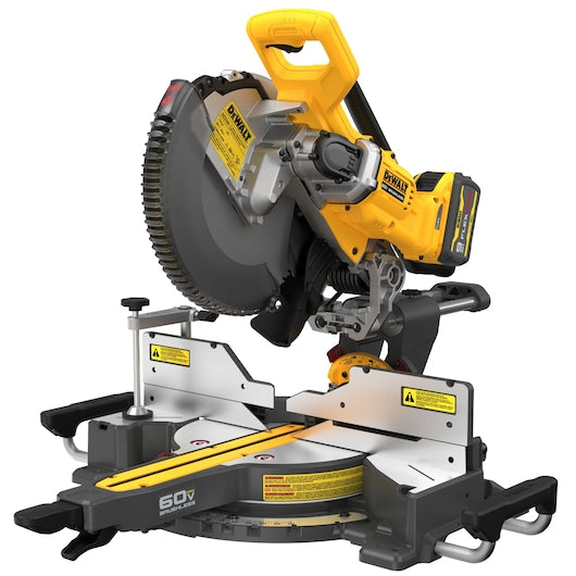 Dewalt 60V MAX* Brushless Cordless 12 in. Double Bevel Sliding Miter Saw DCS781X1