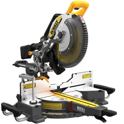 Dewalt 60V MAX* Brushless Cordless 12 in. Double Bevel Sliding Miter Saw DCS781X1