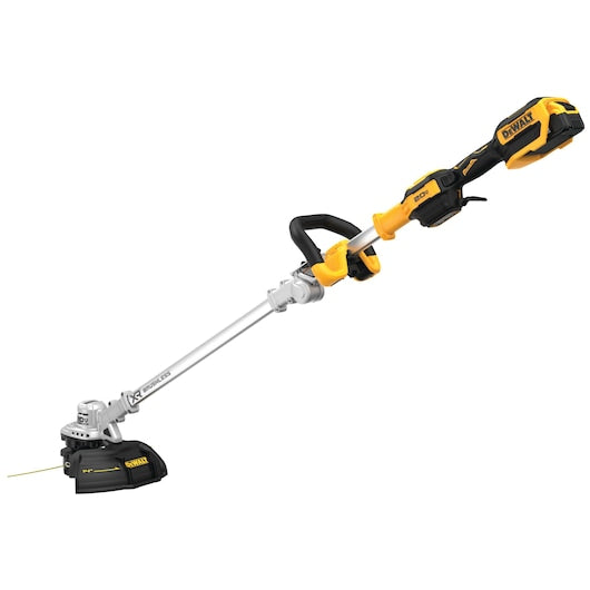 Dewalt 20V MAX* 14 in. Brushless Cordless Folding String Trimmer Kit DCST922P1