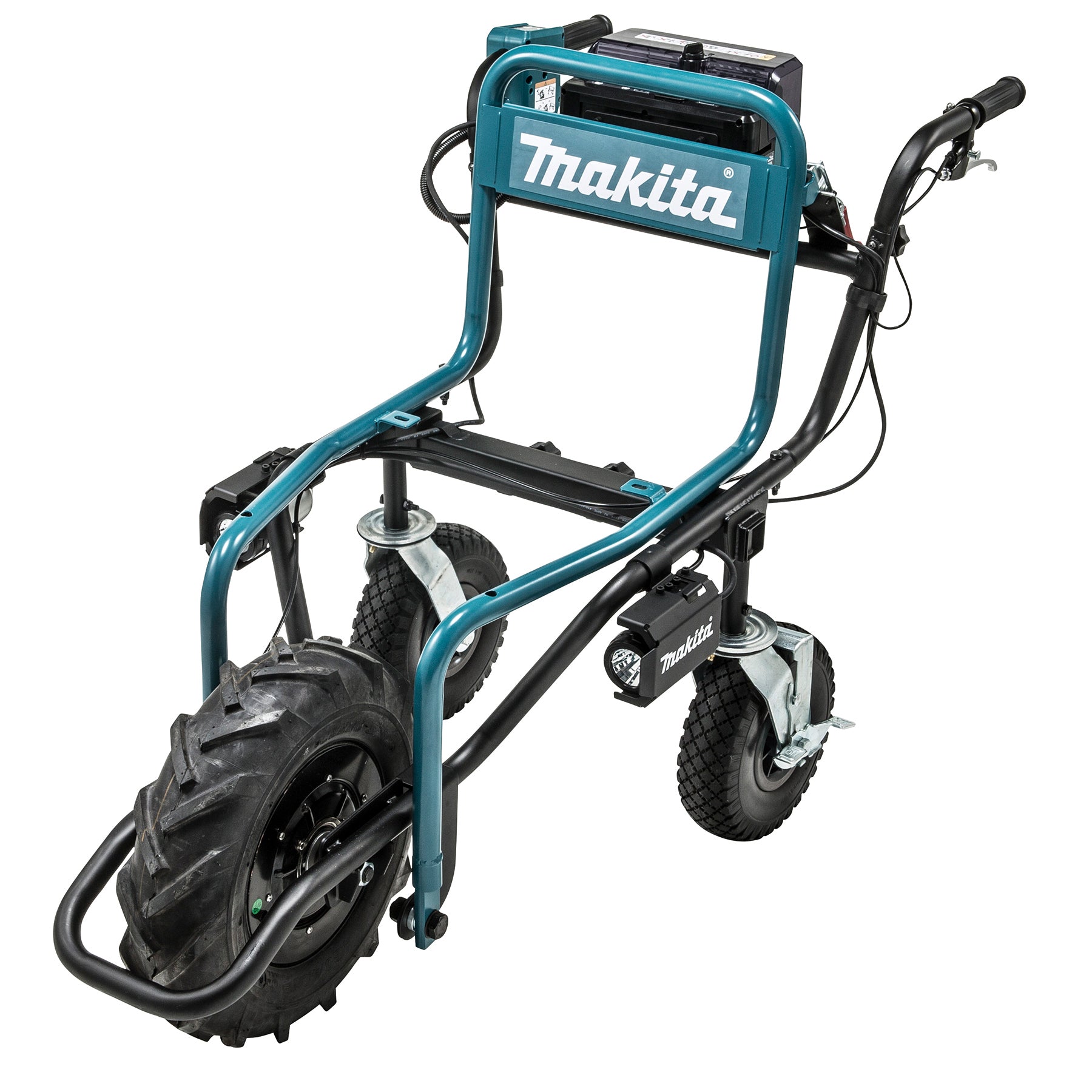Makita 18V LXT Brushless Wheelbarrow w/Flatbed Tray, Tool Only DCU180ZX1